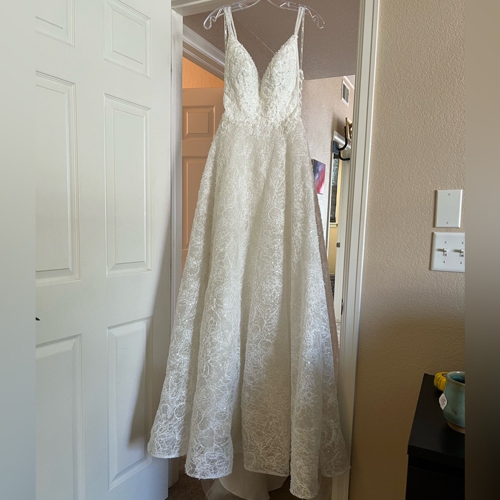 Maggie Sottero Ivory Lace Dress